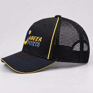 Gorra Trucker Ligera con Malla Transpirable en la Parte Trasera, Logotipo Personalizado Bordado, Ajuste Ajustable, Frente Estructurado para Actividades al Aire Libre - Product Image 3