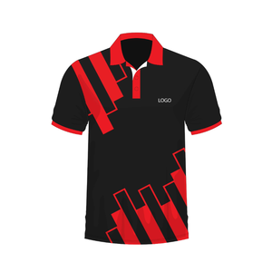 Polo de golf décontracté à manches courtes, en coton polyester sublimation, grande taille, directement en usine, meilleure qualité pour hommes - Product Image 5