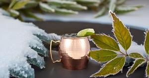 Mule de Moscou en cuivre martelé fait à la main Capacité de 16 onces avec poignée en laiton Design élégant pour tasses cadeaux - Product Image 6