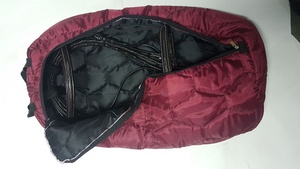 กระเป๋าหนังหุ้มขอบแบบมีห่วงปิดทำจากโพลีฟิลท์เนื้อผ้าด้านข้างน้ำหนักเบา - Product Image 5