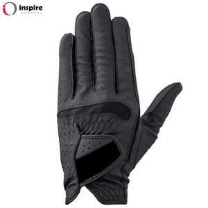 Diseño único Material de cuero de la mejor calidad Guantes para exteriores e interiores Use guantes de golf para hombres de Inspire Apparel - Product Image 3