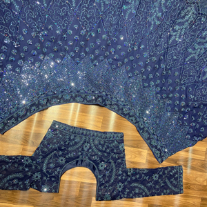 Diseñador Lehenga Georgette Hermosa adornada con brillo Dori Work y lentejuelas pesadas para ocasiones de fiesta - Product Image 1