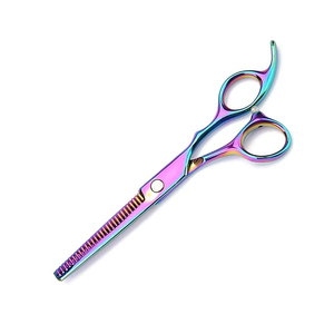 Ciseaux amincissants de coiffure de meilleure qualité Ciseaux de beauté en métal et acier revêtus de titane pour salon et usage domestique - Product Image 3