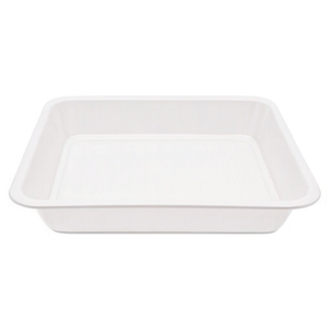 Recipiente para Alimentos de Melamina (25x25x4cm) Blanco 901 - Product Image 2
