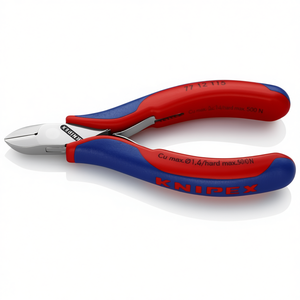 For Knipex Electronics Diagonal Cutter Head <b>Mirror</b> Polished Round Plier with Multi-Component Grips - Product Image 3