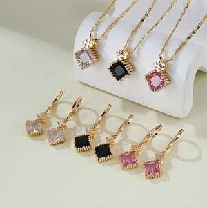 Wholesale Indian 18K <b>Gold</b> Plated <b>Costume</b> Jewelry Made China Wedding Fashion <b>Jewellery</b> for Party Engagement Anniversary Gift - Product Image 2