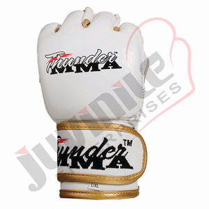 ชุดฝึกซ้อมคิกบ็อกซิ่งคุณภาพพรีเมียม ผลิตตามสั่ง อุปกรณ์มวยหนังแท้คุณภาพสูง ถุงมือชกมวยสำหรับศิลปะการต่อสู้ - Product Image 2