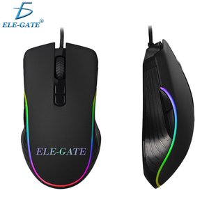 Mini Mouse Ottico USB Cablato con Illuminazione RGB, Pulsante di Regolazione DPI, Mouse da Gioco per Laptop ad Alte Prestazioni per Utenti di Computer - Product Image 1