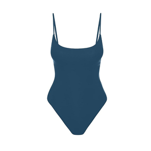 2025 traje de baño de una pieza para mujer de talla grande Control de barriga diseño sin espalda corte alto Sexy Push traje de baño para verano ropa de playa - Product Image 2