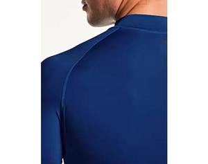 OEM Design Compression Gym Shirts Full Sleeve Rash Guard avec Logo Personnalisé pour Hommes Sublimé Rush Guard - Product Image 6