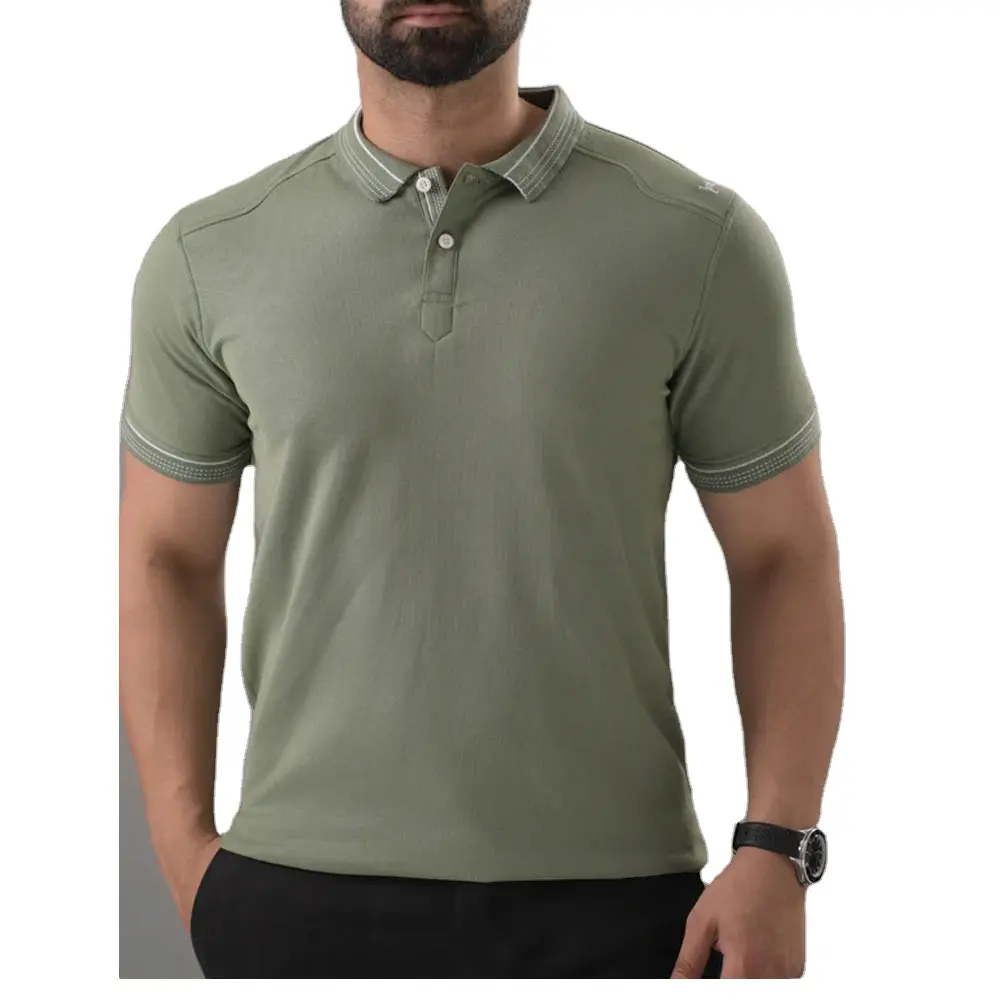 도매 사용자 정의 디자인 자신의 브랜드 폴로 T 셔츠 짧은 소매 100% 면