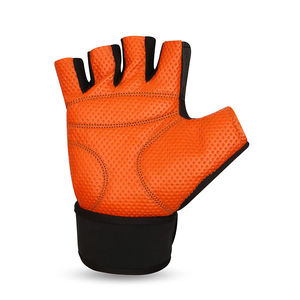Guantes de levantamiento de pesas para gimnasio Hombres Mujeres Disponible Entrenamiento Fitness Levantamiento de pesas Guantes de gimnasio de cuero - Product Image 4