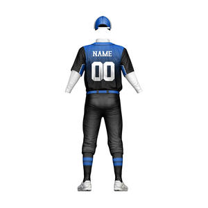 OEM fait sur commande d'uniforme de vêtements de sport d'impression de logo d'uniforme de baseball de polyester du poids léger 100% à séchage rapide - Product Image 6