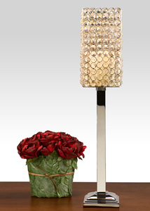 Bougeoir de luxe fantaisie moderne avec cheminée en verre aluminium brillant poli/nickelé nouveau style bougeoir Offre Spéciale fantaisie - Product Image 6