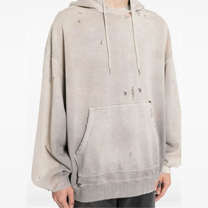 Sweat à capuche 100% coton pour hommes Quickdry respirant Logo personnalisé impression Streetwear Style OEM sweats à capuche pour hommes - Product Image 5