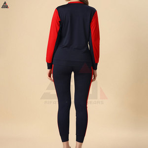 Survêtements d'hiver à capuche pour femmes, taille personnalisée, style streetwear, nouvelle collection, mode décontractée, extérieur, haute qualité, 100% coton, uni - Product Image 2