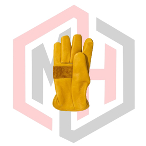 Gants de travail en cuir fendu, flexibles, résistants aux déchirures, résistants à l'usure, isolants thermiquement, antistatiques, pour la lutte contre les incendies, personnalisables - Product Image 3