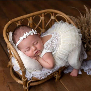 Rattan Chair for Baby Photography. Fashion Photography Props - Product Image 2