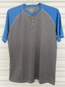 Men's Customized 100% Cotton Short Sleeve <b>T</b>-<b>Shirt</b> Casual Melange Jersey with Pattern Regular Fitting From BD - Product Image 2