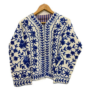 Suzani Embroidered <b>Jacket</b> Handmade Embroidered <b>Jacket</b> Winter Warm <b>Jacket</b> Women <b>Jacket</b> <b>Hippie</b> <b>Jacket</b> Wholesale From India - Product Image 1