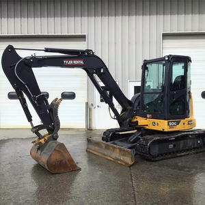 Excavatrice sur chenilles de taille moyenne 85G d'occasion pour John Deere avec moteur, pompe et boîte de vitesses - Faible consommation de carburant, garantie de 2 ans - Product Image 1