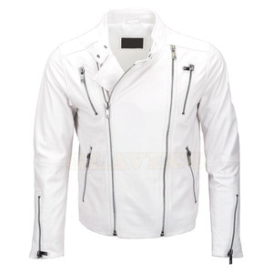 Chaqueta de Cuero para Hombre, de Invierno, a la Moda, Resistente al Viento, Impermeable y Transpirable, con Capucha y Cuello Alto - Product Image 1