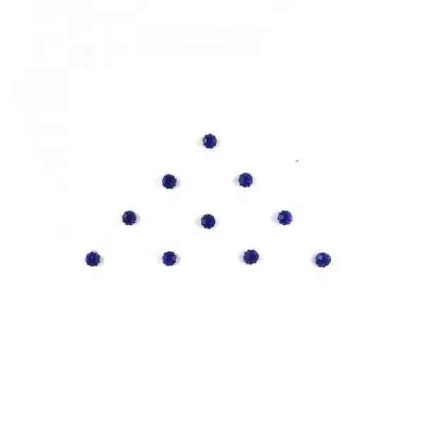 مخصص تتجه تصميم نمط ماس أزرق حجر بسيط عادي نقطة البسيطة حزمة لاصق المؤقتة غير سامة PVC قاعدة ملصقات البيندي