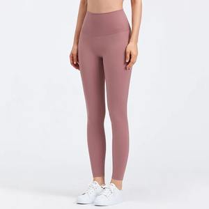 Leggings pour femmes de haute qualité, sur mesure, taille mi-haute, respirants, sans coutures, longueur genou, 100% coton, fabriqués au Pakistan - Product Image 1