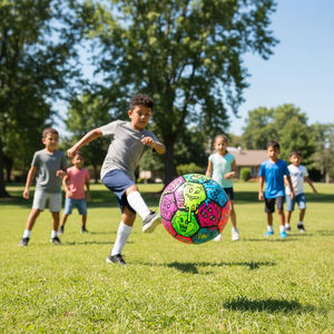 Ballon de football de taille standard 5, nouvelle génération, impression de logo, entraînement, match, ballon de football personnalisé, marque de ballon de football pour enfants et adultes - Product Image 6