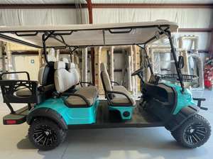 Voiturette de golf électrique 4 places tout-terrain, couleur or, design personnalisé gratuit, 30-50 km/h, autonomie 70-90 km - Product Image 3