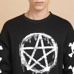 2026 mejor venta de calidad superior pesado liso sudadera de gran tamaño diseños únicos estilo básico impresión sudadera - Product Image 6