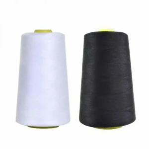 Fil à tisser en polyester filé KVR Manufacturer 30S/1, blanc brut, 100% polyester, filé, prix bas - Product Image 4