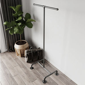 GQA68032 Double-Tiered Steel Clothes Rack <b>Standing</b> Type Clothing Organizer for Wardrobe & Kitchen for Bags & Shoes - Product Image 3
