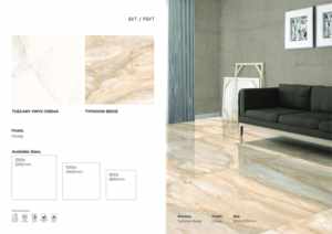 Carreaux de sol et de mur en porcelaine brillante 1200x1200, dalles modernes pour l'intérieur - Product Image 5