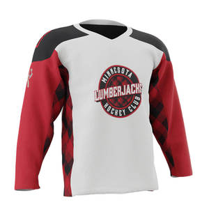 Camiseta de Hockey sobre Hielo con Diseño de Cuello en V que Ofrece Flexibilidad y Comodidad, Camiseta de Hockey sobre Hielo de Secado Rápido - Product Image 1