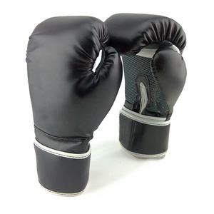 Venta caliente Guantes de boxeo ganadores de buena calidad Logotipo personalizado Guantes de boxeo de entrenamiento de competición para adultos de cuero de vaca - Product Image 1