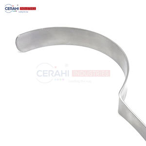 อุปกรณ์ทางการแพทย์ที่มีฉนวนกันความร้อน25มม. ตัวดึงสเตนเลสสตีล20ซม. ตัวดึงรั้งการผ่าตัดช่องท้องแบบแมนนวลคลิปแหล่งจ่ายไฟชั้น I - Product Image 5