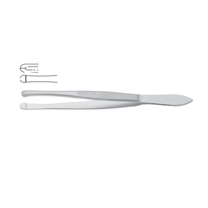 Pinzas de Disección Splinter, Instrumentos Quirúrgicos Certificados CE, Equipo Médico Manual de Acero Inoxidable - Product Image 1