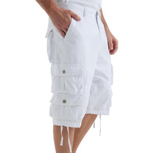 Pantalones cortos Cargo de impresión personalizada de secado rápido clásico de verano diario informal moda Color sólido pantalones cortos transpirables al aire libre para hombres - Product Image 3