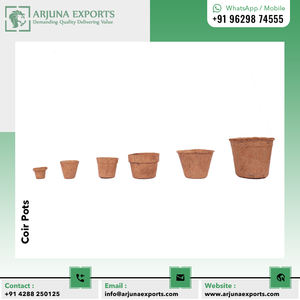 2024 nouveauté utilisation intérieure et extérieure biodégradable et 100% pot en fibre de coco naturel/pot en fibre de coco à vendre - Product Image 4