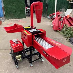 เครื่องตัดฟางอัตโนมัติแบบพกพาประสิทธิภาพสูงรุ่นใหม่ ใช้เครื่องยนต์ดีเซล-ไฟฟ้า พร้อมมอเตอร์ 380V 100W - Product Image 1