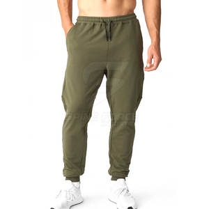 กางเกงวอร์มของผู้ชายออกแบบลายตรงลำลองน้ำหนักเบามีสไตล์เป็นเอกลักษณ์พร้อมโลโก้ - Product Image 1