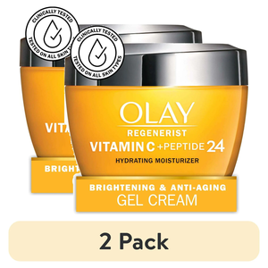 (Paquete de 2) Loción Blanqueadora Olay con Vitamina C y E con Aceite Esencial, Ilumina, Unifica el Tono, Hidrata, 1.7 oz - Product Image 1