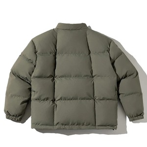 Parkas de invierno para hombre, abrigo cálido grueso suelto con doble cremallera y cuello levantado, chaquetas acolchadas, estilo Formal de Streetwar - Product Image 5