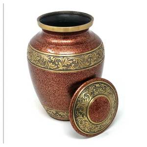 Urna de pájaro de latón Diseño Urnas de cremación Alta demanda Urnas de ceniza hechas a mano Proveedor de calidad de exportación India - Product Image 4