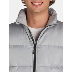 Chaleco Acolchado sin Mangas para Hombre, Estilo Urbano, Reversible, Cortavientos, Ropa de Invierno, OEM, Personalizable al por Mayor, de Fábrica - Product Image 4