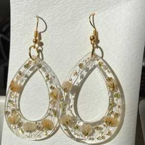 Pendientes de Resina Epoxi para Mujer, Joyería de Moda con Aspecto de Elefante, Nueva Colección - Product Image 1