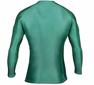 Nuevo Personalice su propio logotipo Sublimado Manga completa Diseñe su propia camisa de compresión por sublimación Bjj Rash Guard - Product Image 6