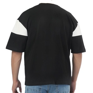 Fabricante de Ropa al por Mayor OEM, Camiseta Unisex Holgada, Lisa, con Logotipo Personalizado, 100% Algodón, de Secado Rápido - Product Image 3