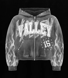 Sweat à capuche pour homme de haute qualité, coupe classique, manches classiques, impression numérique d'hiver, col double couche, coton lourd, sans cordon - Product Image 2